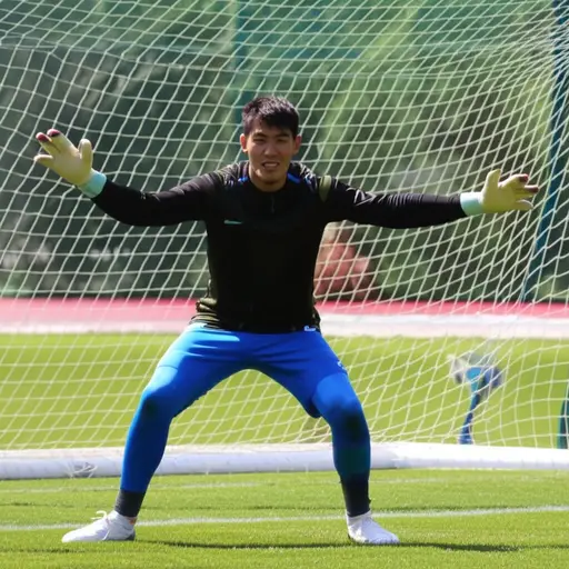 对于守门员来说，有一双大手是个巨大的优势。