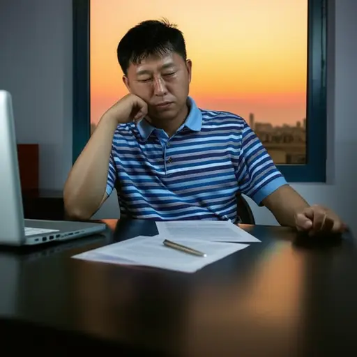 我已经失业六个月了。