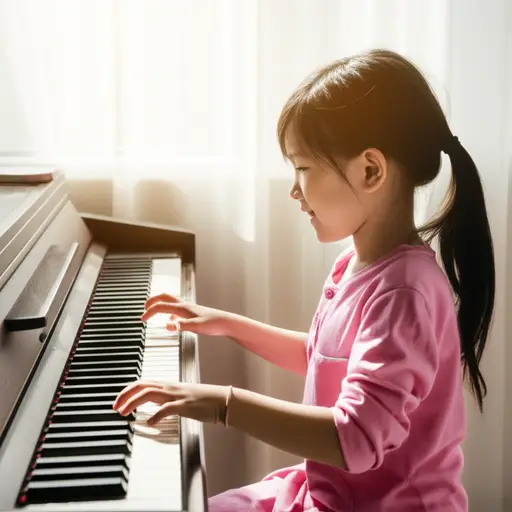 她的音乐天赋在很小的时候就显现出来了。