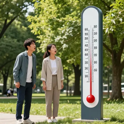 夏天温度从没这么低过。