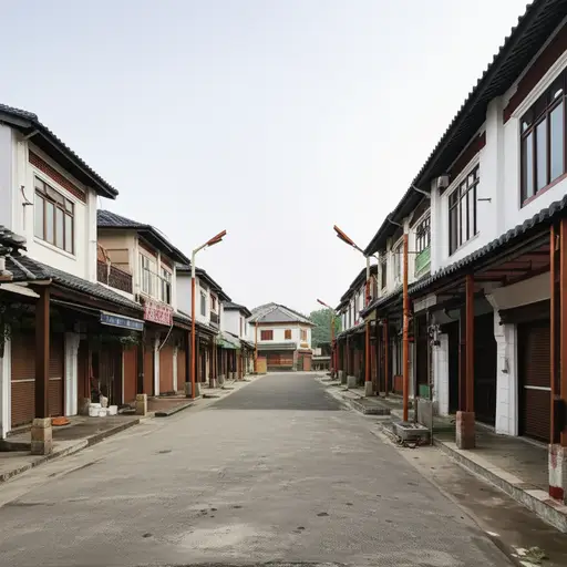 这个城镇缺乏休闲设施，如游泳池或壁球场。