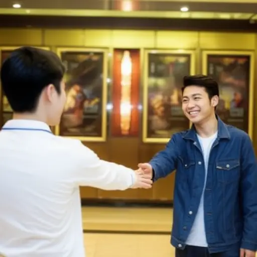 当朋友邀请我去看电影时，我说：“为什么不呢？”