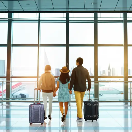 我们明天要坐飞机去伦敦。