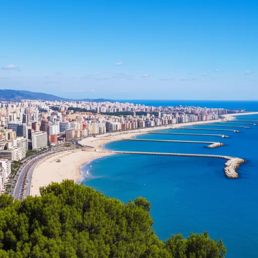 我在桑坦德，西班牙的北部。