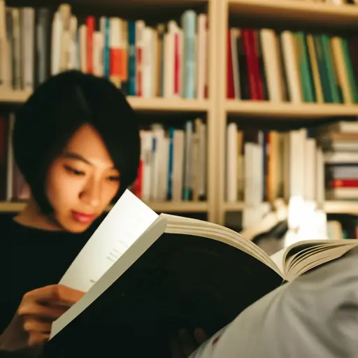 我喜欢在室内看书。