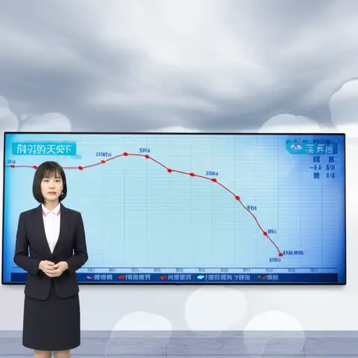 天气预报说周末温度会下降。