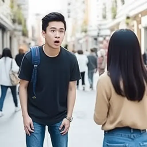 我突然意识到我以前见过她。