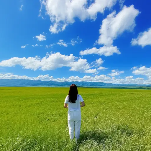 我需要待在户外开阔的空间里。