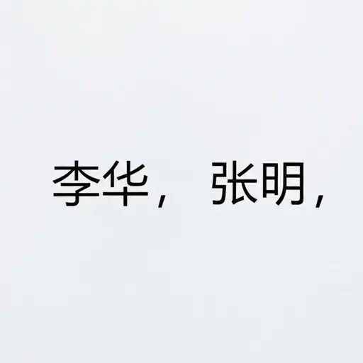 在名单上，她的名字出现在我的之前。