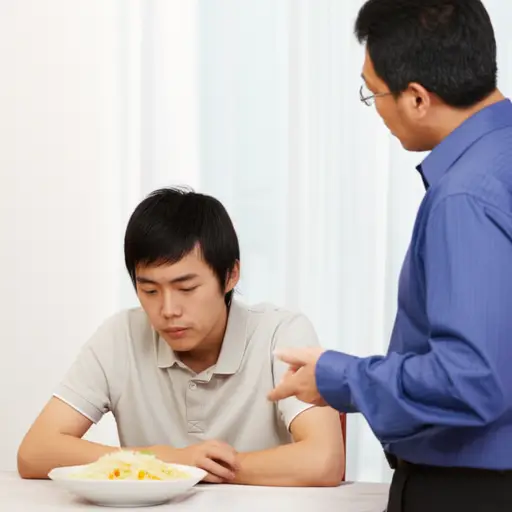 你应该多吃点，不然会生病的。