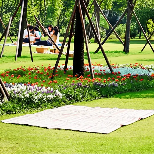 我们找到了一个野餐的好地方。