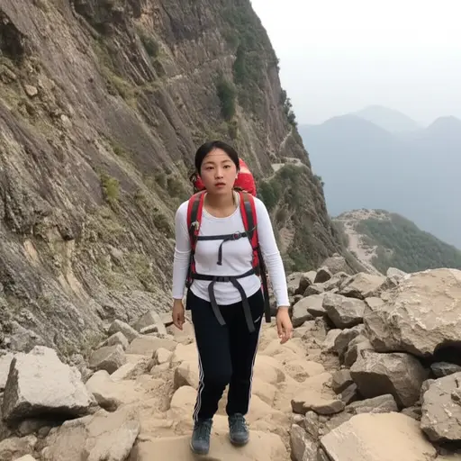 尽管有挑战，她设法应对过来了。