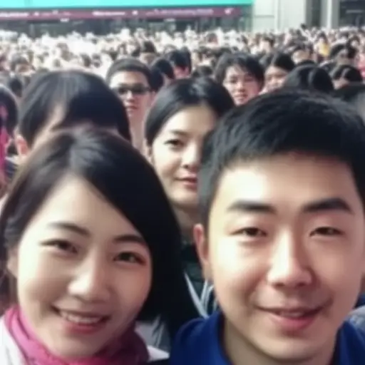 我在人群中看到了几张熟悉的面孔。