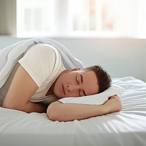 我的手臂压着睡了一整晚，现在完全麻木了。