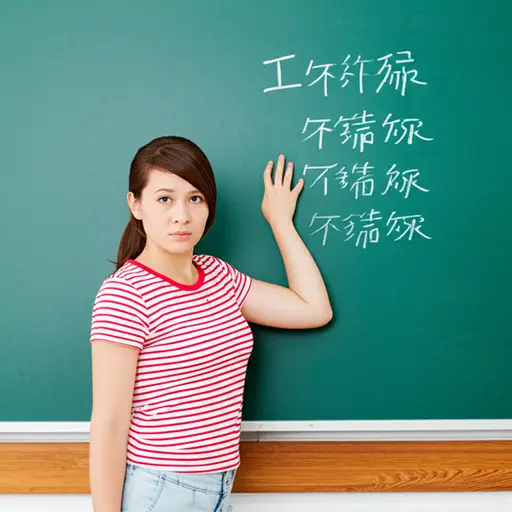 她读错了这个词。