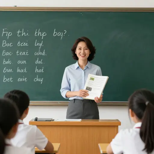 我妈妈是英语老师，她也是一位很好的演讲者。