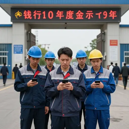 许多工人都遭遇了工资发放延迟的情况。