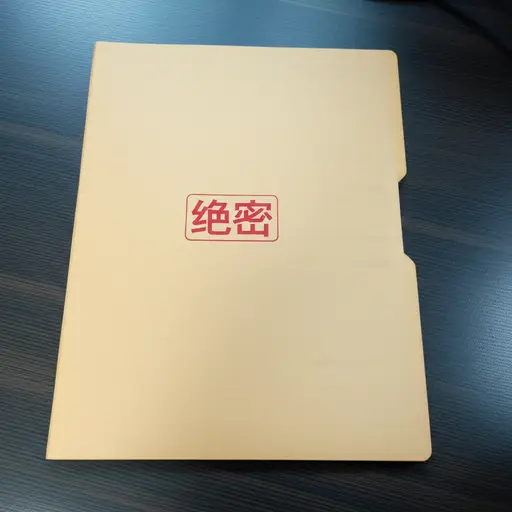 这是绝密信息。