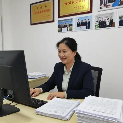 她一定热爱她的工作，否则她不会坚持这么多年。