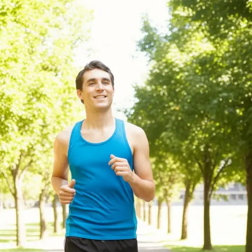 我昨天跑步是为了好玩。