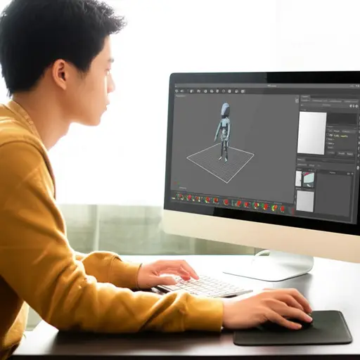 我上了一门计算机动画课程。