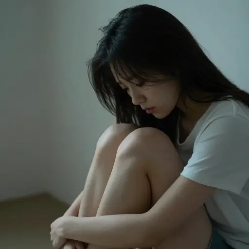 她患有低自尊。