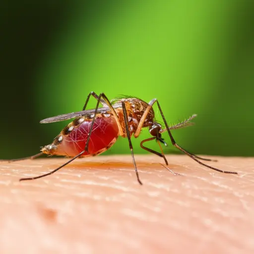 有些蚊子会传播像疟疾这样的危险疾病。