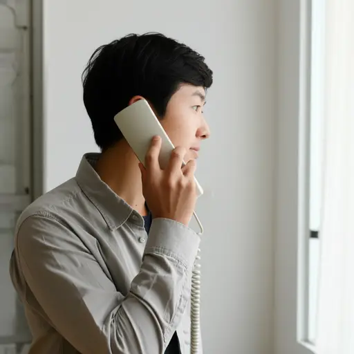 稍等一下，我去看看史蒂夫能不能来接电话。