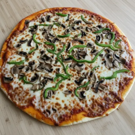 这是我吃过最糟糕的披萨——面皮湿软，配料也不新鲜。