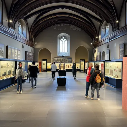 那座古老的大厅现在是一个博物馆。