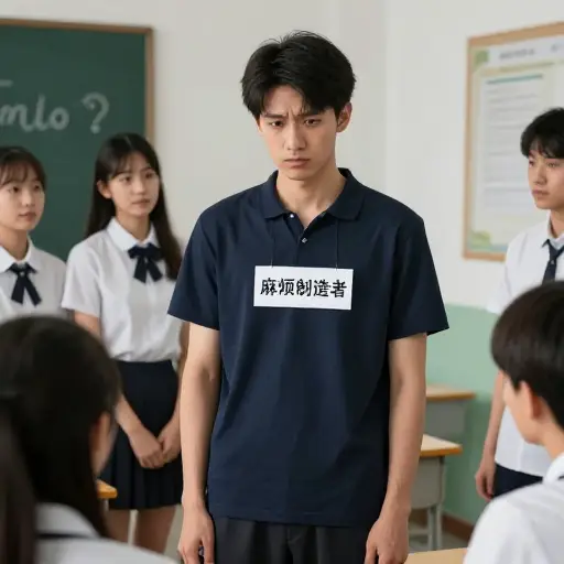 他似乎被贴上了“麻烦制造者”的标签。