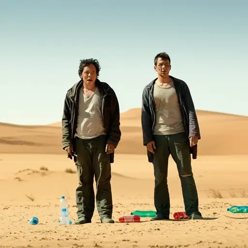 他们两天没有饮料了。