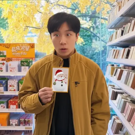 你现在就在买圣诞卡了？才九月呢！