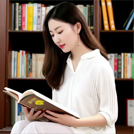 她对经典文学充满热情。