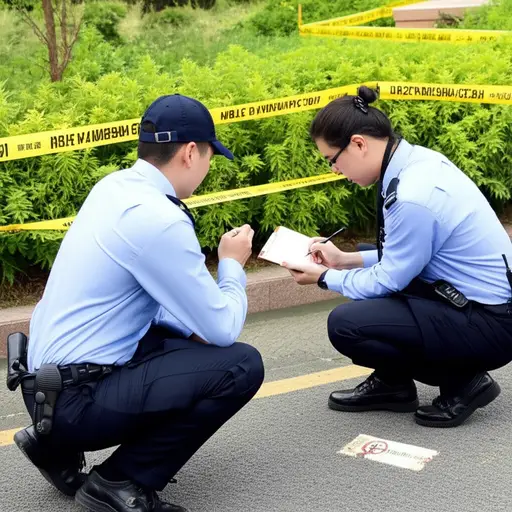 警方正在调查他的犯罪活动。