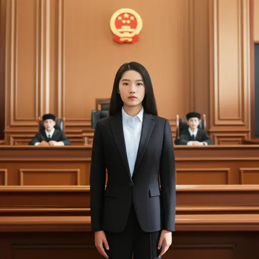 她勇敢地面对了后果。