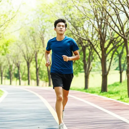 'run'的一个常见用法是描述体力活动。