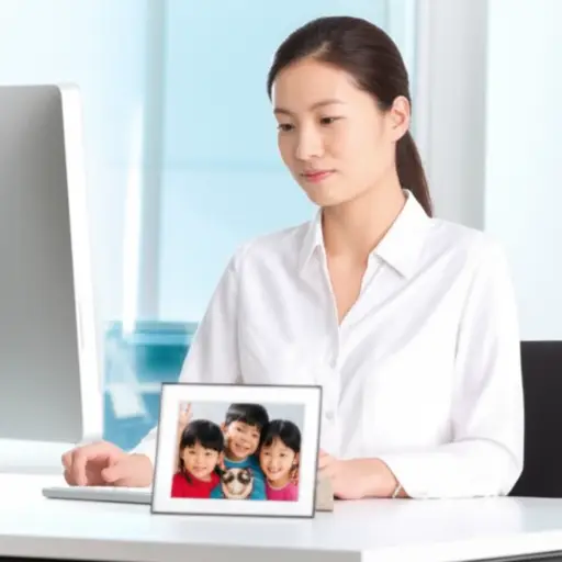 她如何应对三个小孩和一份工作？