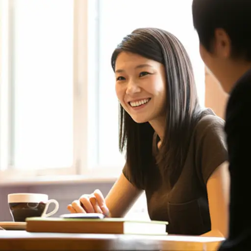 我羡慕她能与素未谋面的人交谈的能力。