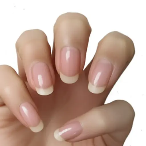 我的指甲长得非常快。