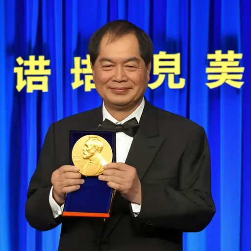 他被授予诺贝尔物理学奖。