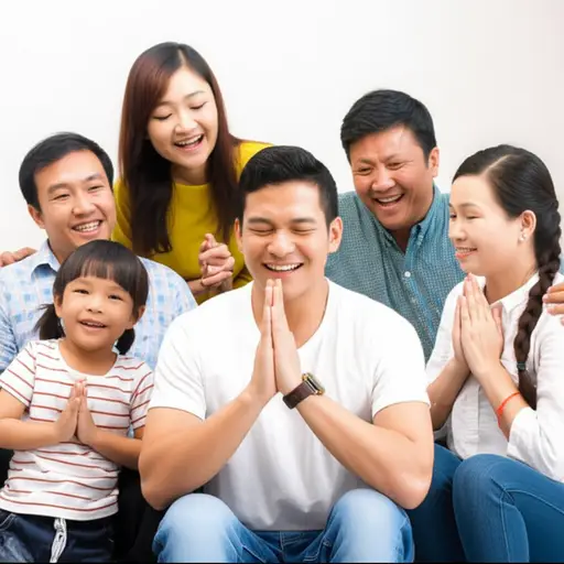 当他安全返回时，我们的祈祷得到了回应。