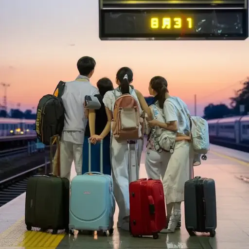 我们朋友八月底要来。