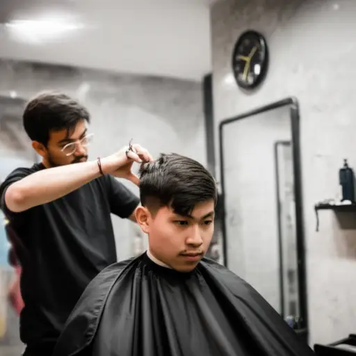 我上午十点有个美发师预约。