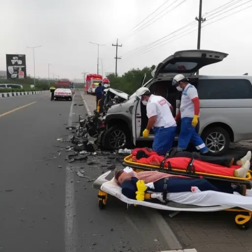 他们都在车祸中受了重伤。