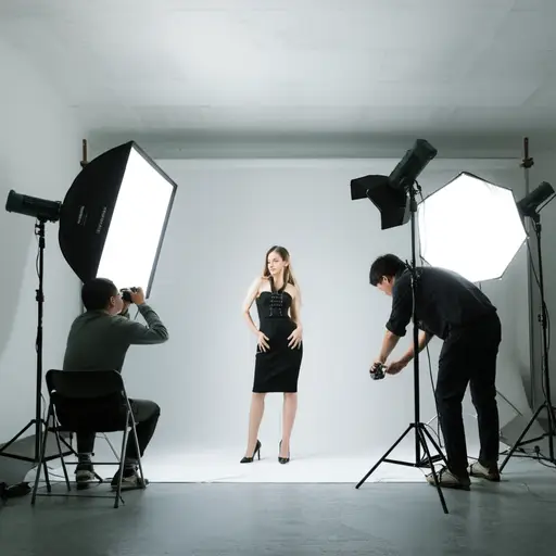 这位资深摄影师为时尚杂志拍摄了许多封面照片。