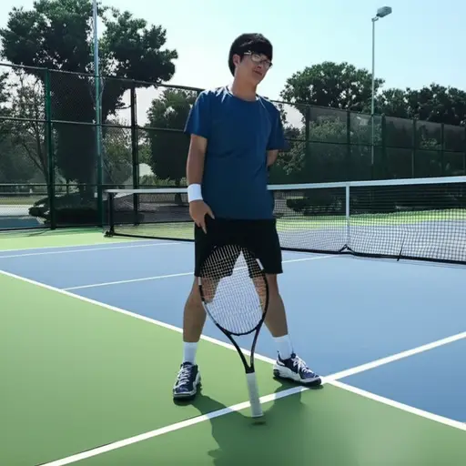 我忘了带网球装备去训练。