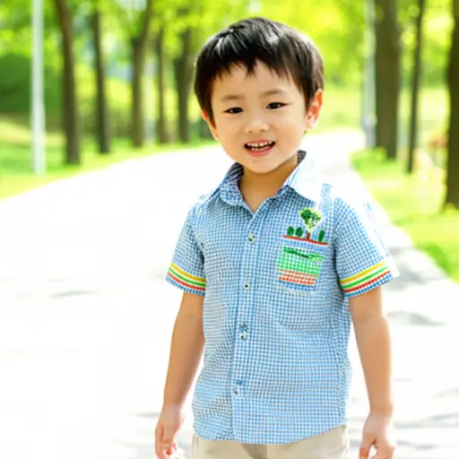 我的侄子是一个六岁的男孩。