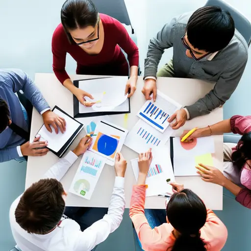 每个团队成员负责项目中独立的一部分。