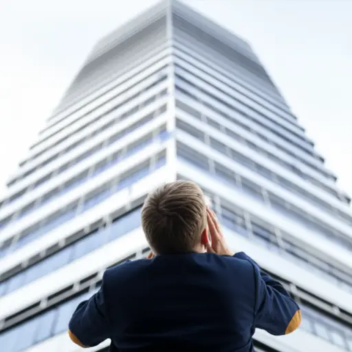 我有恐高症，所以我避免去高楼。